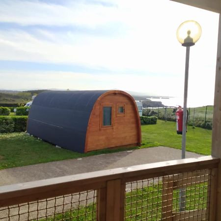 Bungalow 3 Personas - Camping Playa De Tapia Tapia De Casariego Eksteriør billede