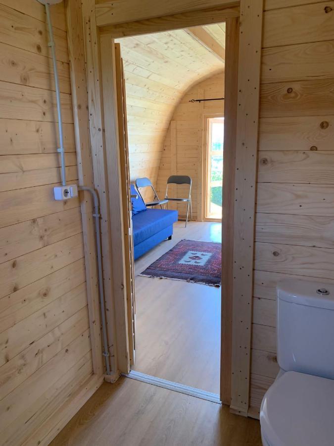 Bungalow 3 Personas - Camping Playa De Tapia Tapia De Casariego Eksteriør billede