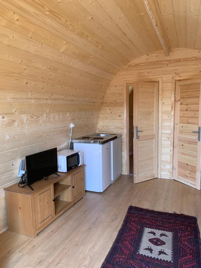 Bungalow 3 Personas - Camping Playa De Tapia Tapia De Casariego Eksteriør billede